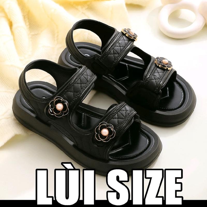 Dép Sandal Bé Gái Quai Dán 2 Đầu Đế Mềm Chống Trơn, Chống Nước – Mẫu HOT, Đi Học Đi Chơi MSP 828