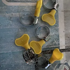 HJS [Isi 5 Pcs] Klem Selang Semprotan Air & Gas Regulator Ukuran 1 Inch Bahan Berkualitas Tinggi Mudah Dipasang Tahan Lama
