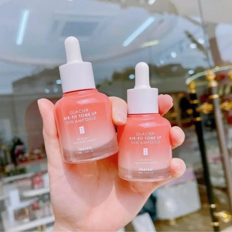 (Date 2027) Serum Dưỡng Da Nâng Tone Chống Nắng Hàn Quốc Feelxo _ Hộp Hồng 30g 1