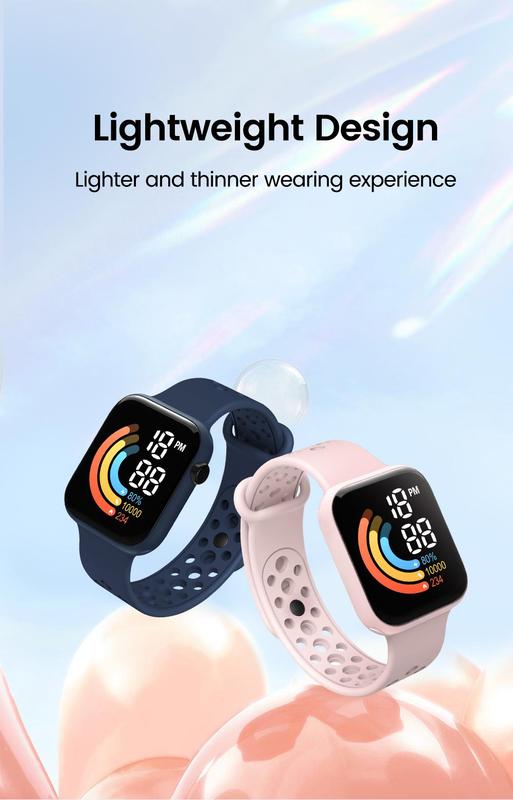 Product Introduction of Đồng Hồ Thể Dục Kỹ Thuật Số Cho Nam Và Nữ, Đồng Hồ Điện Tử LED Thời Trang Cho Nữ, Đồng Hồ Thể Thao Silicon Cho Nữ, Dây Đeo Cổ Tay Reloj Kỹ Thuật Số 22
