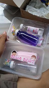 Product Review of Mini Slime Kit Dewa Dewi- mainan anak anak slime  kit slime  kit slime kit 1 paket foam Toys Squishy box from 𝓐**𝖍 2