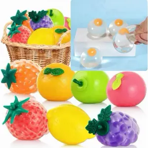KTS-SQUISHY ANTI STRESS BALL-SPLAT TOYS-MAINAN PENCET TEKAN BANTING TELUR TOMAT JERUK