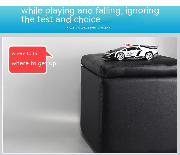 Product Introduction of 2.4G Remote Control Deformation Car King Kong Racing Car Chargeable with Remote Control Transformer 11