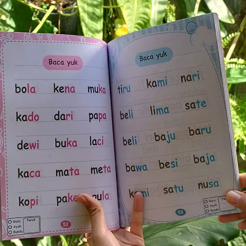 READY; 60 JAM PINTAR BACA TANPA DIEJA BRLAJAR MEMBACA ANAK TK BUKU ABAK TK CALISTUNG TK CALISTUNG TK KOMPLIT 2