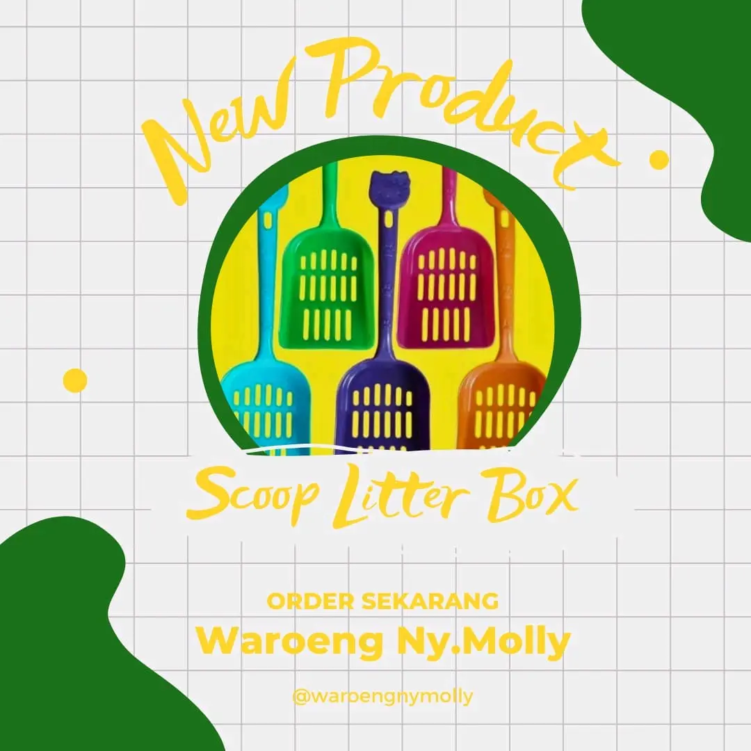 Cat Scoop Litter Box Serokan Kotoran Kucing Anjing