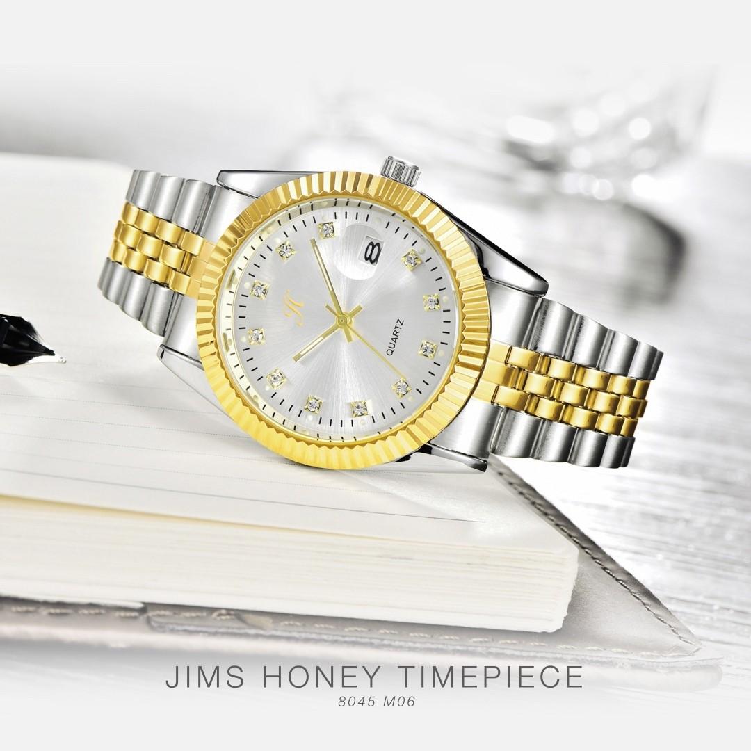 JIMS HONEY JAM TANGAN COUPLE JT 8045 (FREE BOX + BATERAI)