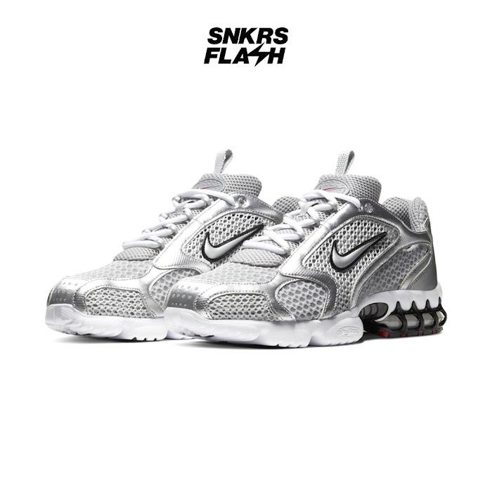NIKE Air Zoom Spiridon Cage 2 Lt Smoke Grey Metallic Silver - CJ1288001 — alternate view