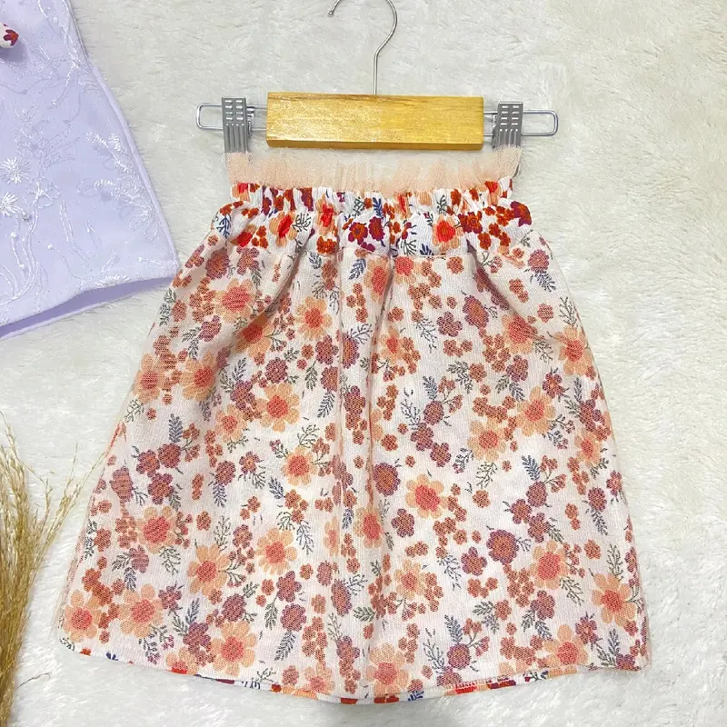 Setelan Rok Anak Perempuan Brukat Pita 1-6 tahun Fashion 6