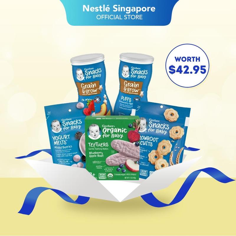 Gerber Brand Box - Snacks Bundle Variation 2 (Worth $42.95) - TikTok ...