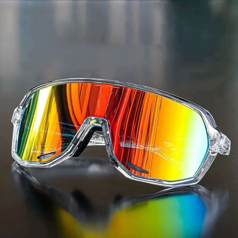 Kacamata bersepeda, kacamata olahraga luar ruangan profesional, pendakian gunung, bersepeda maraton, kacamata hitam tahan angin dan UV pria dan wanita sunglasses