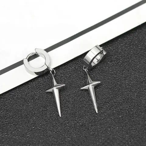 Product Introduction of Anting Bintang Aeronshiki Terbaru Anti Karat dan Luntur untuk Pria dan Wanita - Earrings Hadiah 6