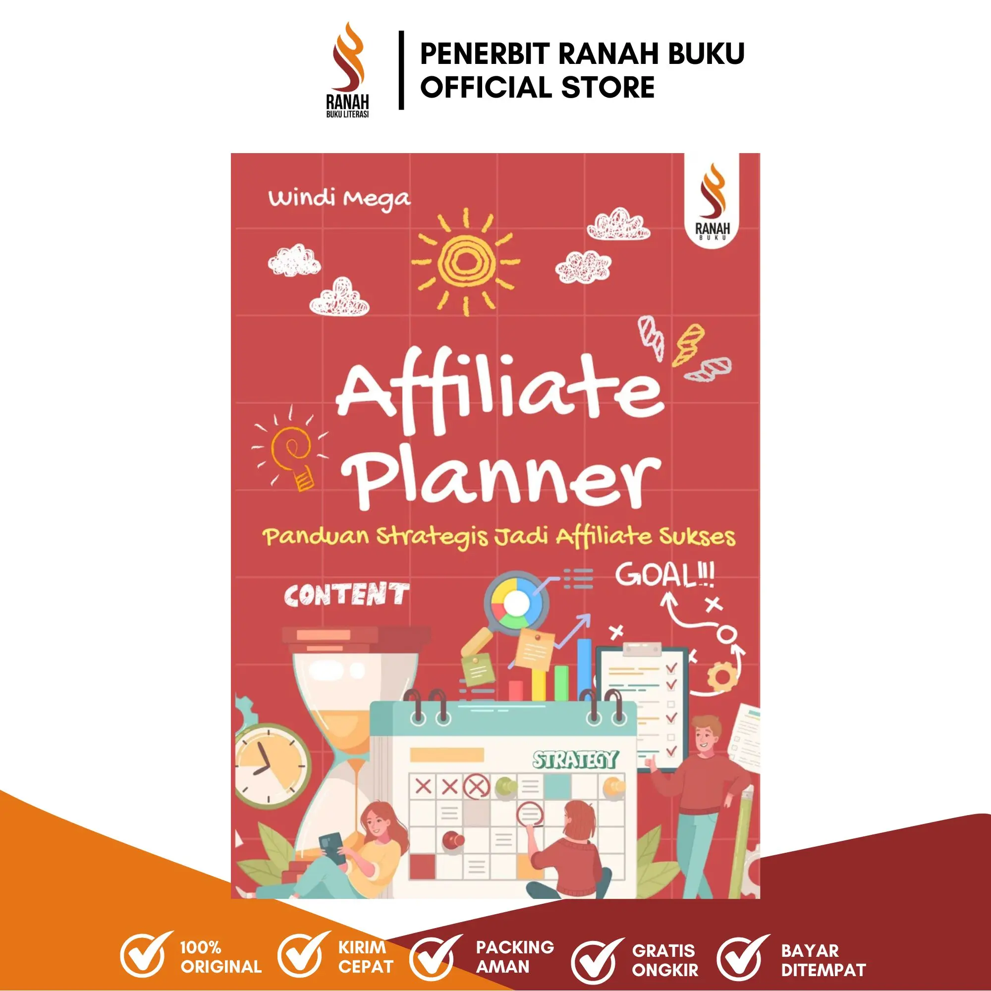 RANAH BUKU Affiliate Planner Panduan Strategis Jadi Affiliate Sukses