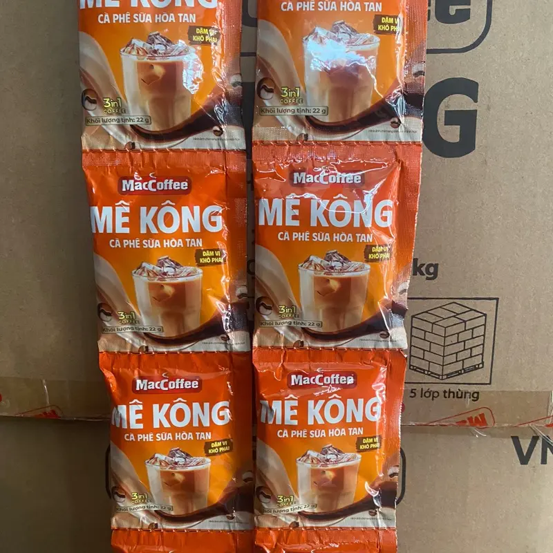 Cà Phê Sữa Mê Kông dây 10 Gói - Hương Vị Đặc Biệt Cho Mỗi Ngày