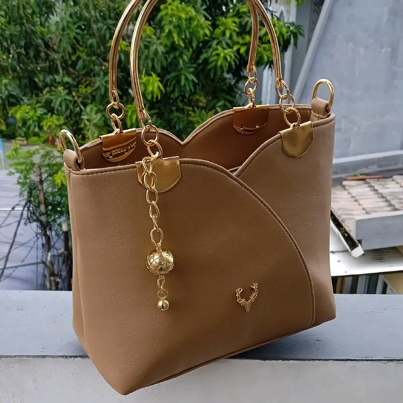 lestari tas tenteng slempang wanita 1ruang terbaru bahan senow ukuran tinggi 17cm lebar 10cm panjang 21cm 4