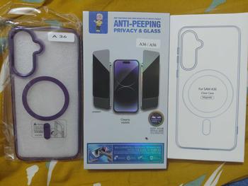 Product Review of Crystal Magnetic Case for Samsung A16 A26 A36 A56 A15 A35 A55 A54 S24 FE S25 ULTRA 5G 4G from F**h F**5 2