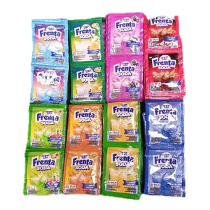 100 Sachet  Frenta Minuman Serbuk Berkarbonat Aneka Rasa