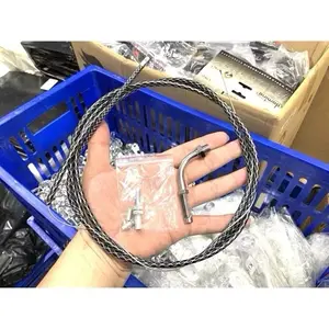 Kabel gas serat hitam 210cm KABEL GAS SERAT CARBON BLACK HARGA 1 PCS Motorcycle