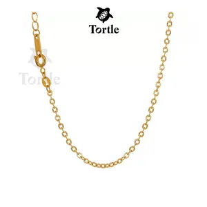 TORTLE - Kalung Titanium Wanita Polos | Perhiasan Kalung Mewah Fashion Premium Simple Necklace Aesthetic