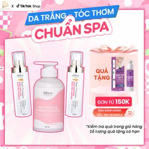 ISHINE Tinh Chất Dưỡng Tóc Hương Nước Hoa Hair Perfume Essence 300ml/100ml, Bổ Sung Dưỡng Chất, Giảm Khô Xơ, Không Cần Xả Lại, Chăm Sóc Tóc Suôn Mềm Bóng Mượt