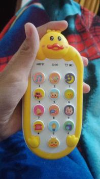 Product Review of MAINAN EDUKASI PONSEL BAYI / MAINAN HANDPHONE BAYI BENTUK BEBEK DUCK Plastik Piano from n**🌼 0