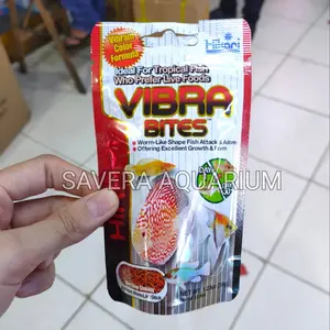 HIKARI VIBRA BITES 35 GRAM / MAKANAN PELET DISKUS / IKAN DISCUSS