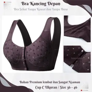 Bra Seamless Push Up Nirkabel Gesper Depan 2082 Wanita Soft Nyaman Tipis Bh Tanpa Busa Kemben Bra Seamless Push Up Nirkabel Gesper Depan 2082 Wanita Soft Nyaman Tipis Bh Tanpa Busa Kemben