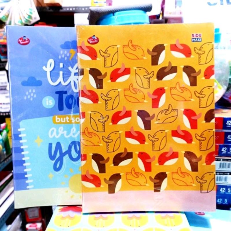 Sinar Dunia Buku Tulis SIDU MAXI Ukuran Boxi B5/ 42 Lembar - Jual Pak ( isi 5 ) 1