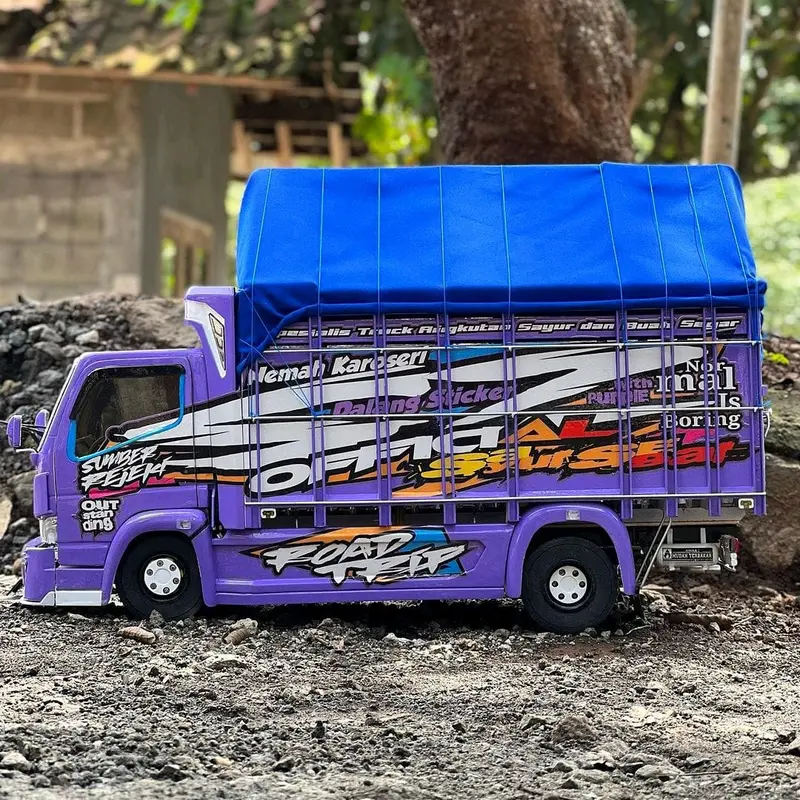 PROMO MURAH MINIATUR TRUK OLENG FULL VARIASI LAMPU BONUS TERPAL TERLARIS UNTUK ANAK ANAK DAN ORANG DEWASA 3
