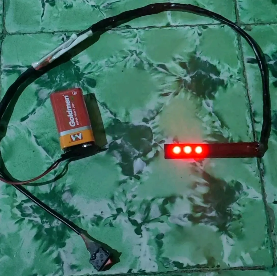 Strobo Patwal/Led BAR miniatur bus/truk 7,5cm