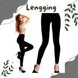LEGING WANITA LEGGING POLOS HITAM IMPORT LEJING TEBAL PANJANG WUDHU SPORT CELANA MUSLIMAH CEWEK / Legging Panjang Spandex Premium Std & Jumbo berkualitas A5H9