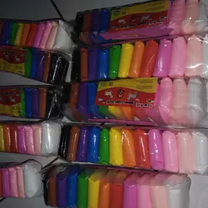 (PAKET 10 SET) VLIM Clay Mainan Anak Edukasi Slime Clay Dough Colour Play