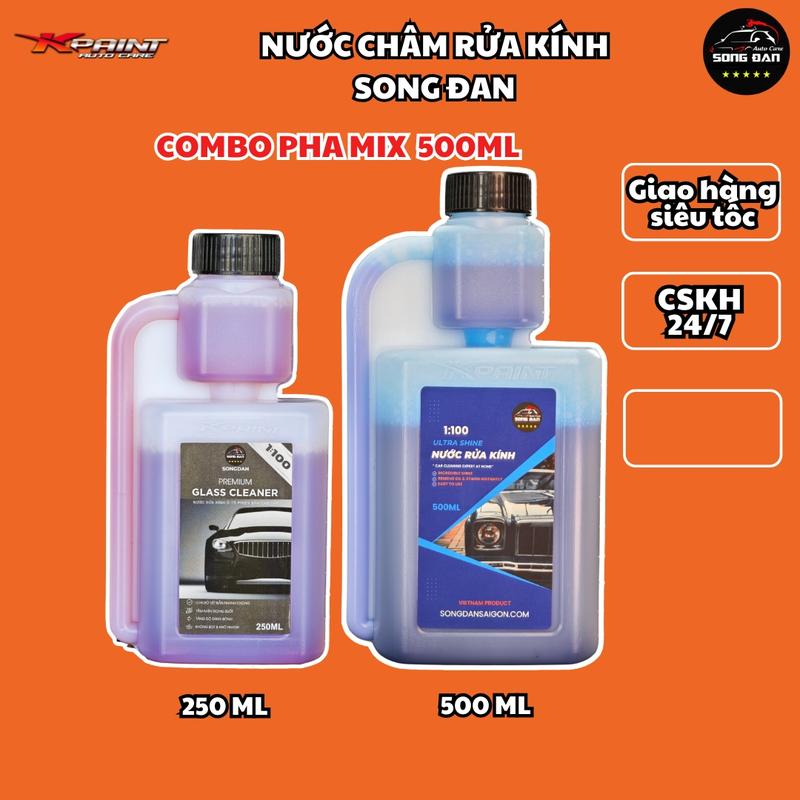  Nước Rửa Kính Ô Tô SONG ĐAN Phiên Bản Mix Đặt Biệt Combo 2 Chai 250ml Giao Hàng Siêu Tốc CSKH 24 7 