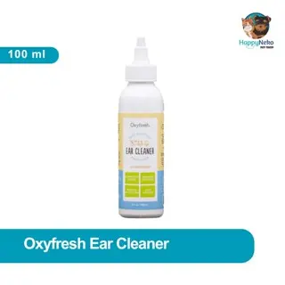 OXYFRESH EAR CLEANER 100ML cairan pembersih telinga anjing kucing