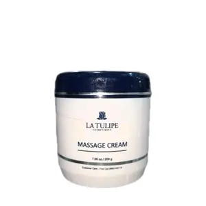 LA TULIPE Massage Cream 200gr Pengencang Wajah Facial Mencerahkan Kulit dan Melancarkan Peredaran Darah