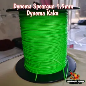 Tali Dynema KAKU 1,5mm Untuk Speargun Tahan Tahan Aus Panah Ikan Laut