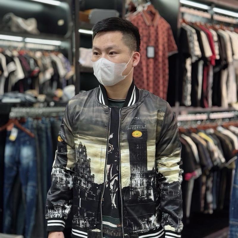 Áo khoác gió hoàng gia cho nam Thông thường Menswear