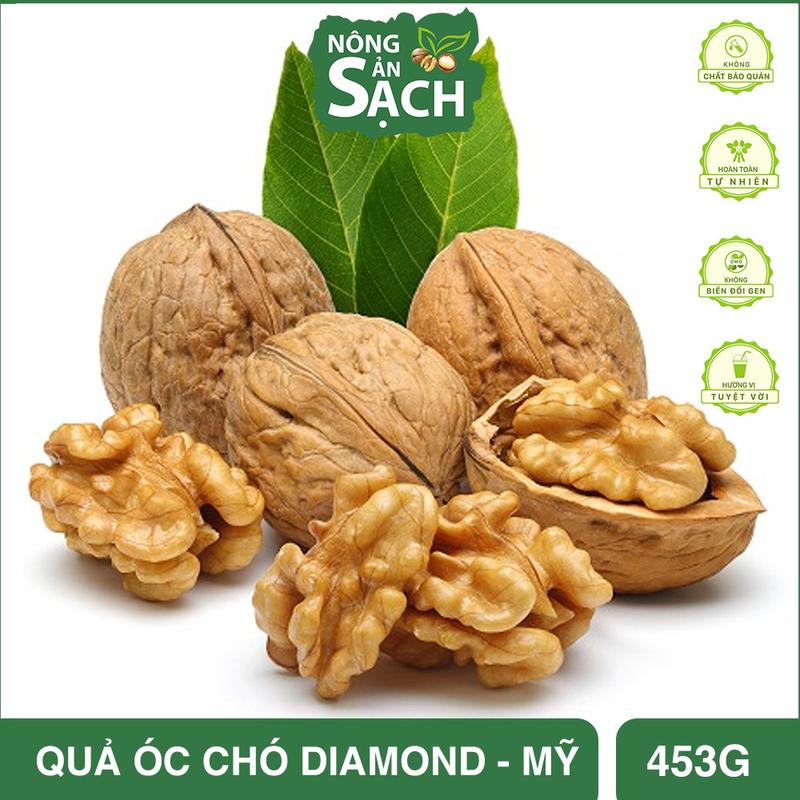  Quả óc chó nhân vàng NÔNG SẢN SẠCH nhập khẩu Mỹ hạt óc chó vàng QUẢ VÀNG 500g 