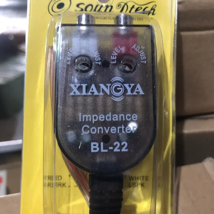 High To Low Impedance Converter / Hi To Low Adaptor RCA /Adapter 0