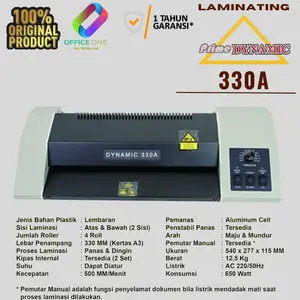 DYNAMIC 330A MESIN LAMINATING