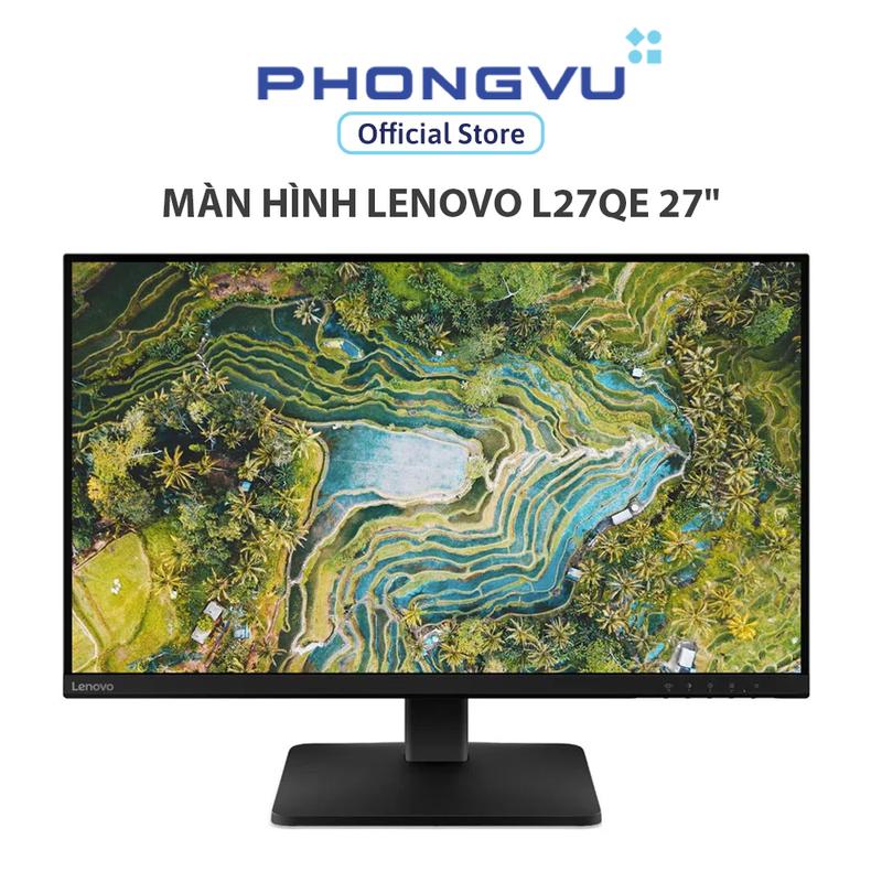 Màn hình Lenovo L27qe 27" QHD 2K 2560 x 1440 IPS 100Hz 6 ms - Bảo hành 36 tháng