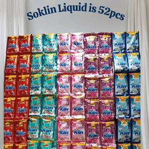Soklin Liquid Soklin Cair Kemasan 500ml Isi 52pcs  Deterjen
