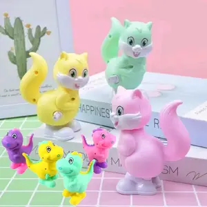 Mainan Anak Kelinci, Tupai, Dinosaurus Putar Berjalan, Bergerak Lompat Jumping Murah Lucu