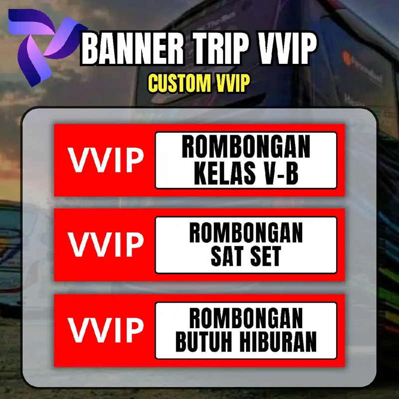 Spanduk Banner VVIP Custom Bis Banner kata kata 0