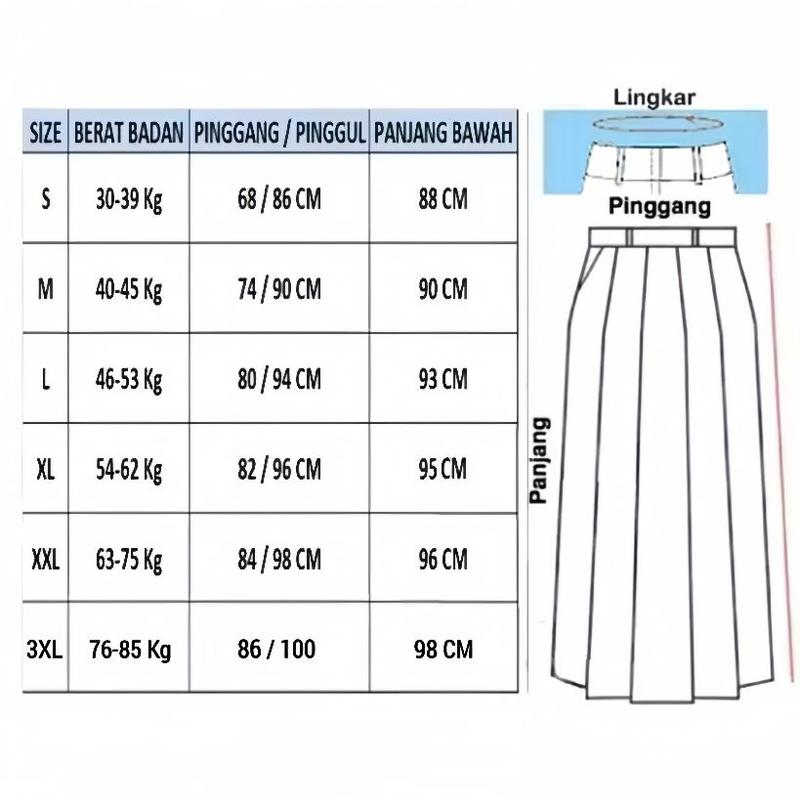 Product Introduction of Rok Rempel Panjang Seragam Sekolah Perempuan SMP SMA SMK High Twist 0