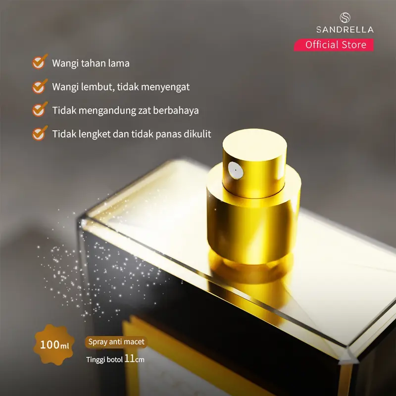 SANDRELLA Parfum Wanita 100 Ml Madamemoiselle Long Lasting Fragrance SAN-M (Women) 1