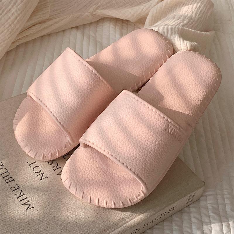 Dép Lê, XIXITIAO, Họa Tiết Da Cổ Điển Dành Cho Nữ, Đế Mềm EVA, Thích Hợp Đi Trong Nhà, Tắm, Thời Trang Hàn Quốc, Unisex, Có 5 Màu, Có Cỡ 36-47 8