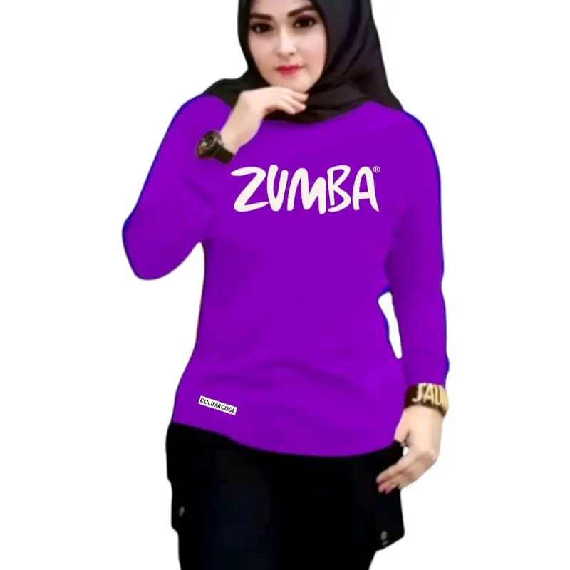 BAJU OLAHRAGA WANITA PANJANG | BAJU SENAM FITNESS JOGING DLL Sport 4