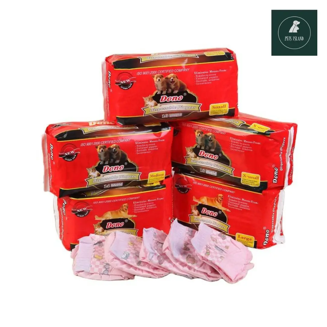 [PETS ISLAND]DONO Dog Diaper Female Male Dog Diapers Dog Wrap Puppy Diapers