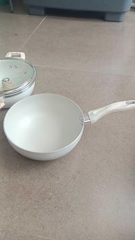 Product Review of [SPECIAL LIVE] freemir Panci Susu MPASI 20cm Panci Souce Pan Masak Rebus Mie Multifungsi Anti Lengket Wok Pan Kitchenware Alat from R**a L**f 1