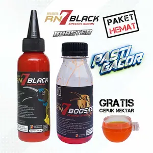 RN7 BLACK DAN RN7 BOOSTER PAKET HEMAT, NEKTAR UNTUK KONIN SOGON PLECI PASTI GACOR